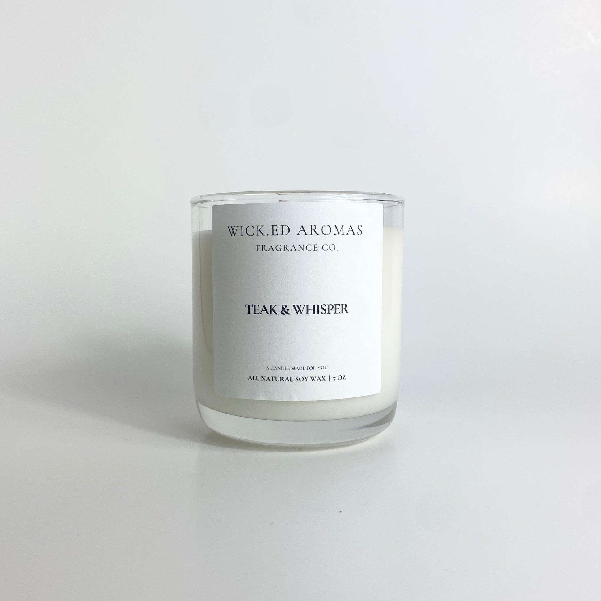 Teak & Whisper - Wick.ed Aromas