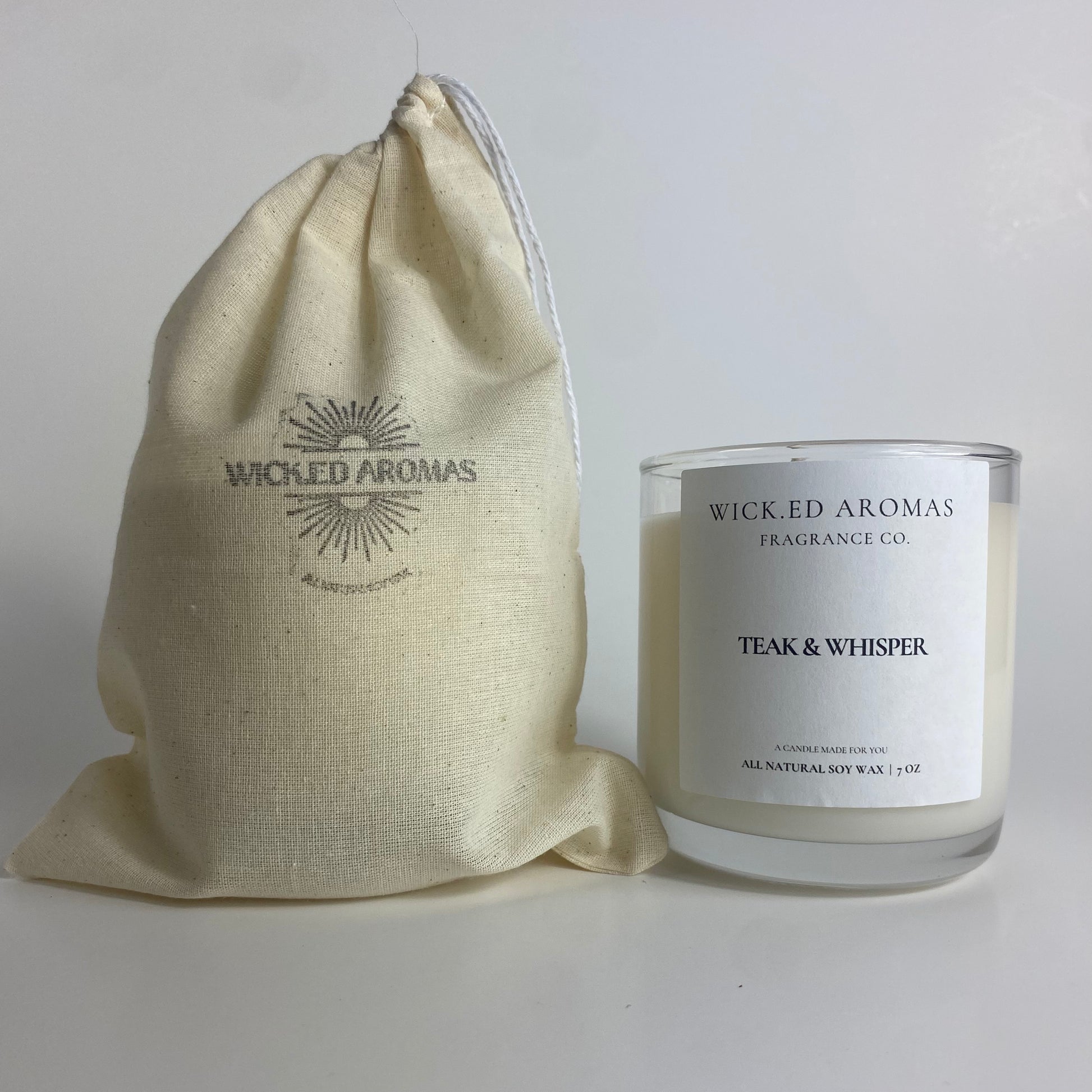 Teak & Whisper - Wick.ed Aromas