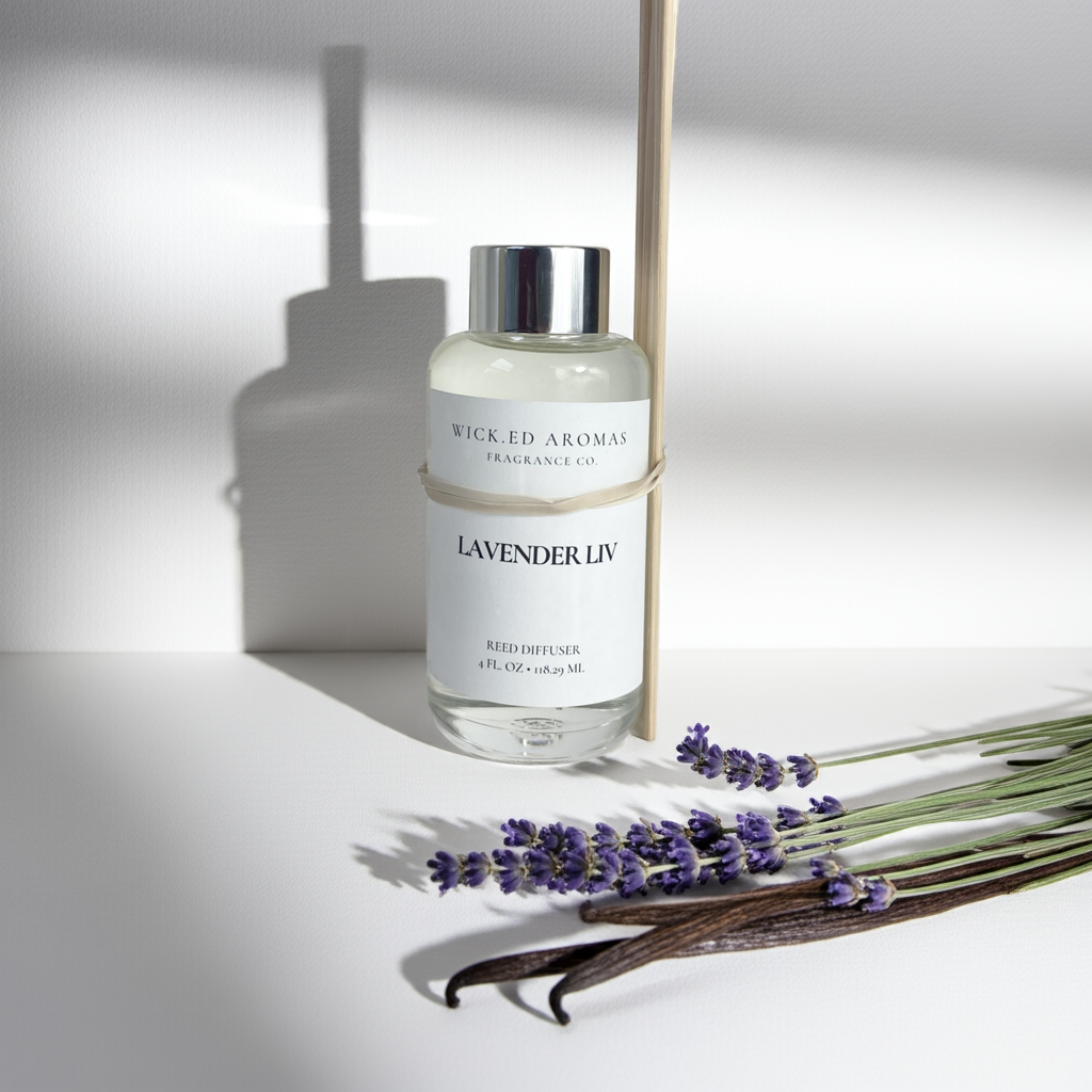 Lavender Liv Reed Diffuser - Wick.ed Aromas