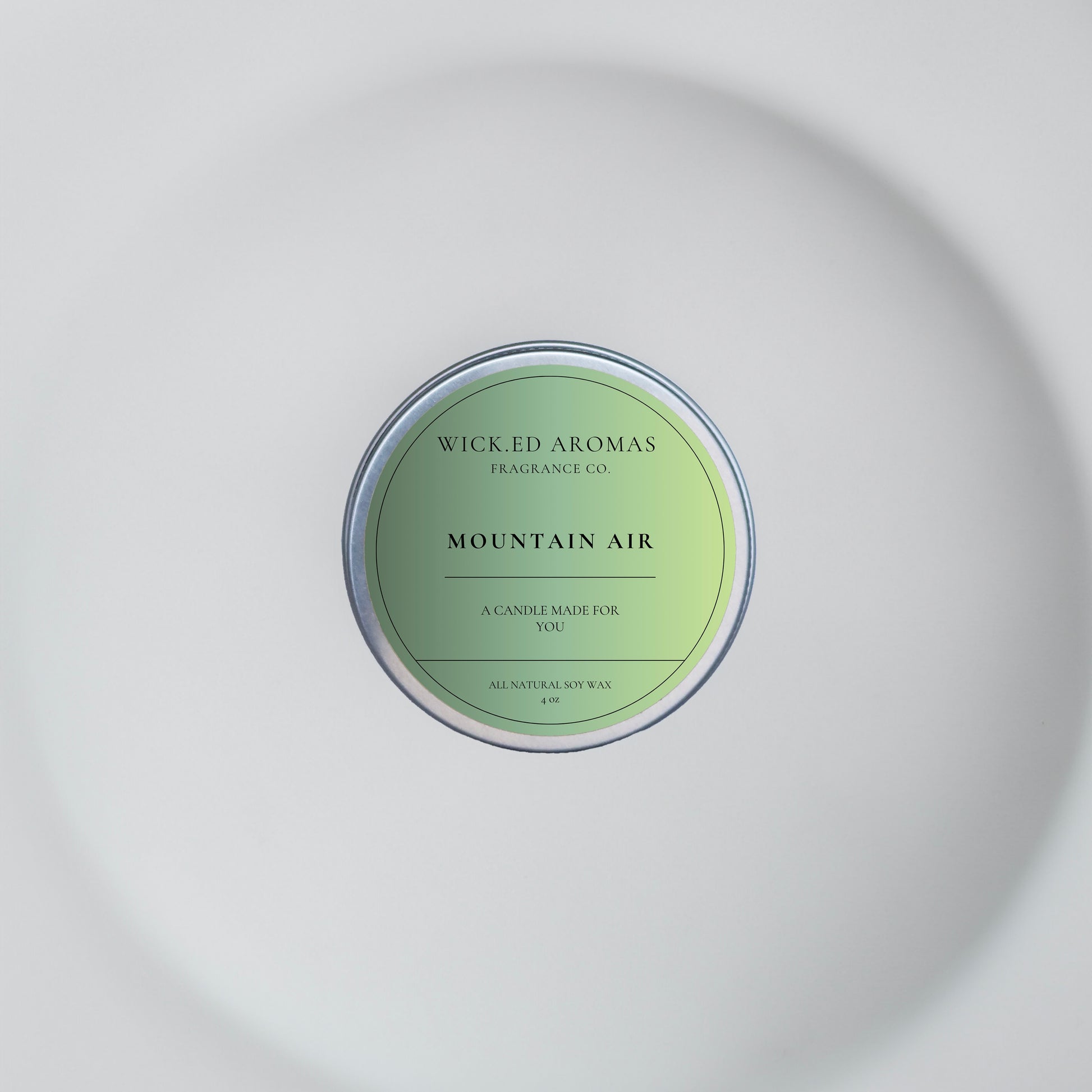 Mountain Air Travel Tin - Wick.ed Aromas