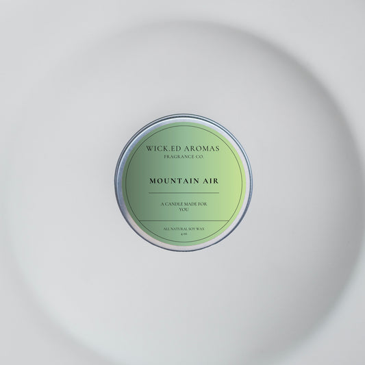 Mountain Air Travel Tin - Wick.ed Aromas