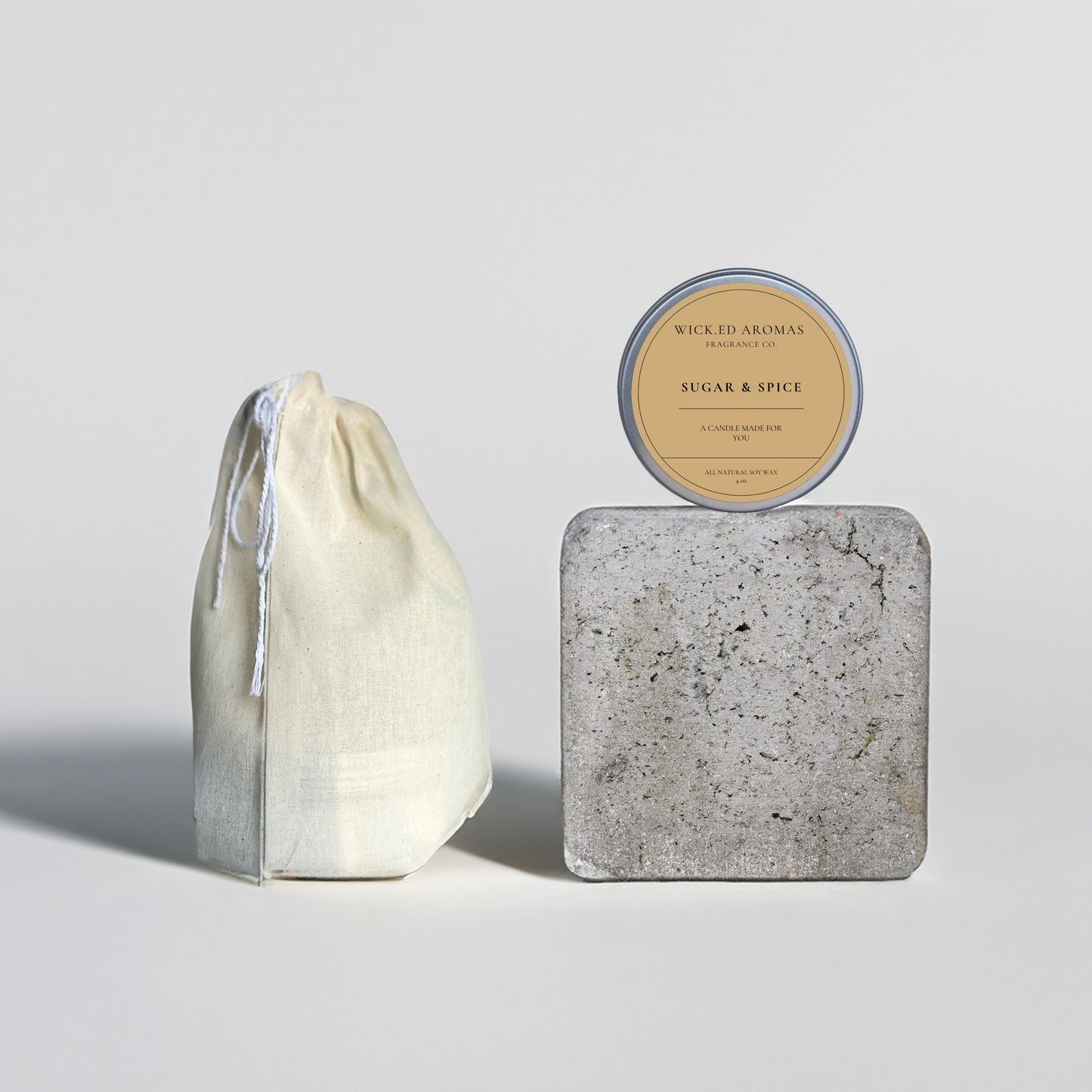 Sugar & Spice Travel Tin - Wick.ed Aromas