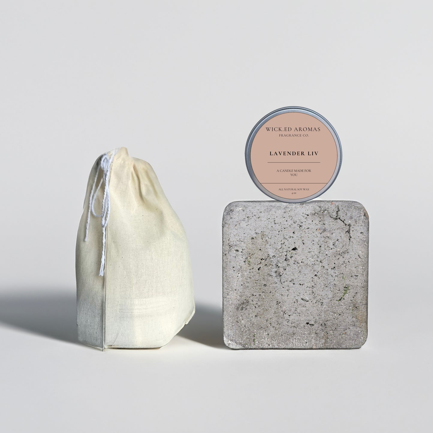Lavender Liv Travel Tin - Wick.ed Aromas