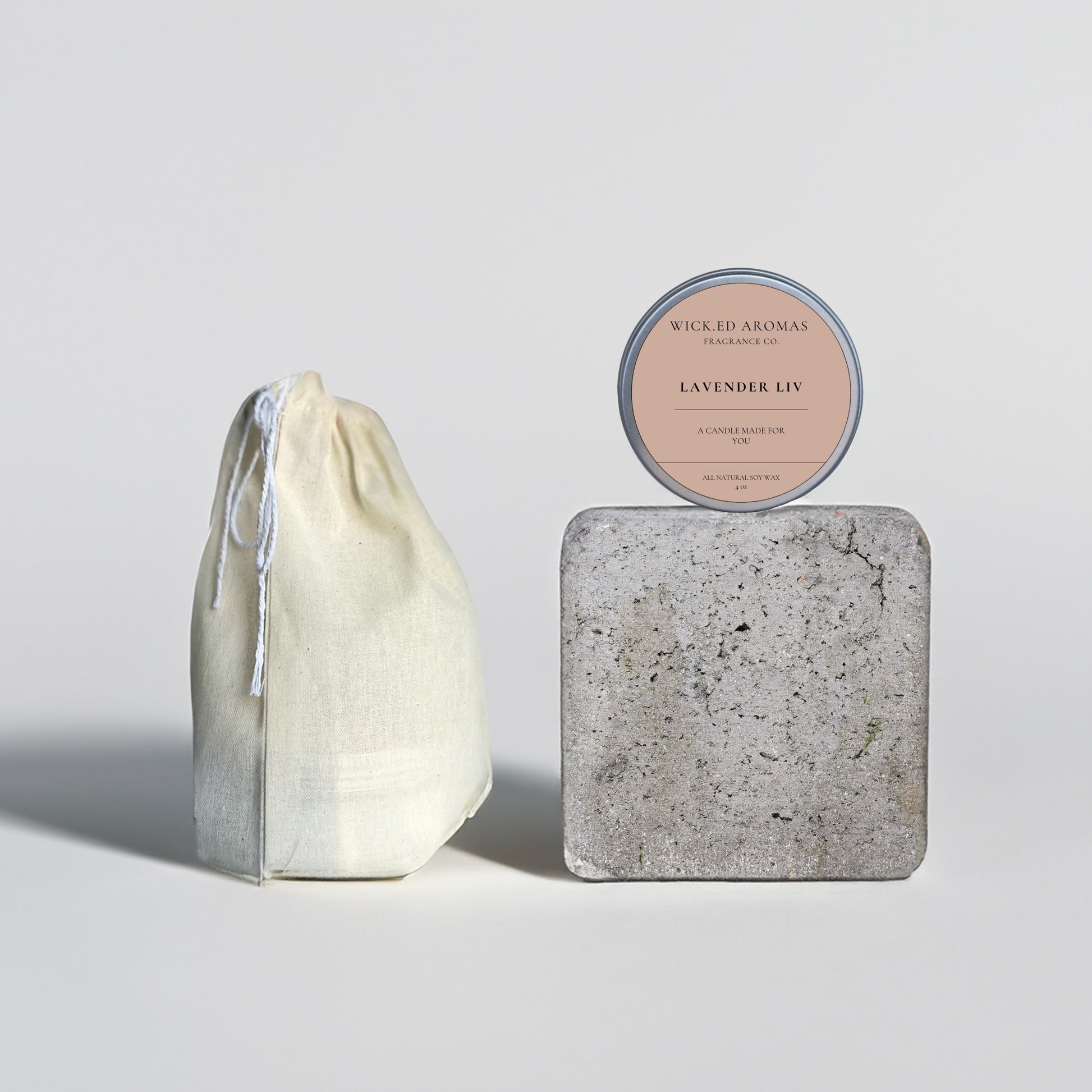 Lavender Liv Travel Tin - Wick.ed Aromas