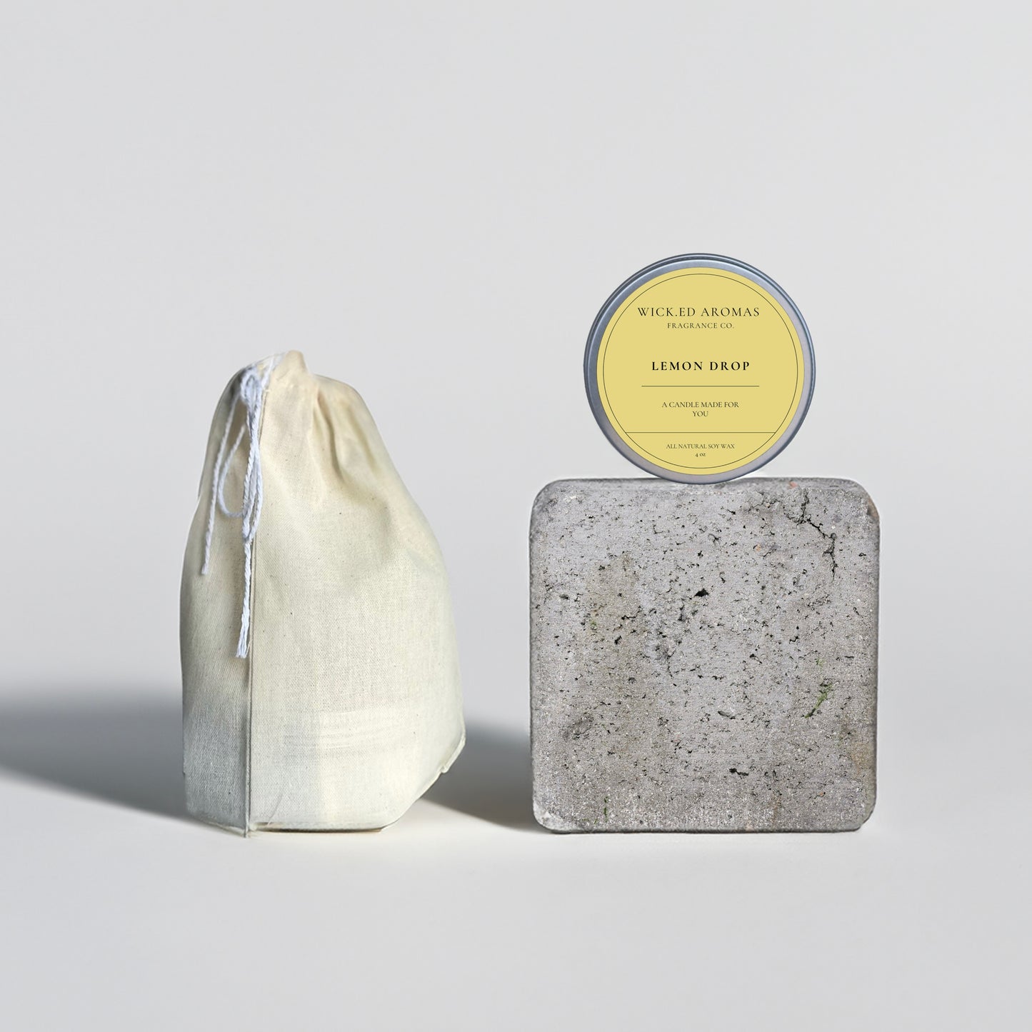 Lemon Drop Travel Tin - Wick.ed Aromas