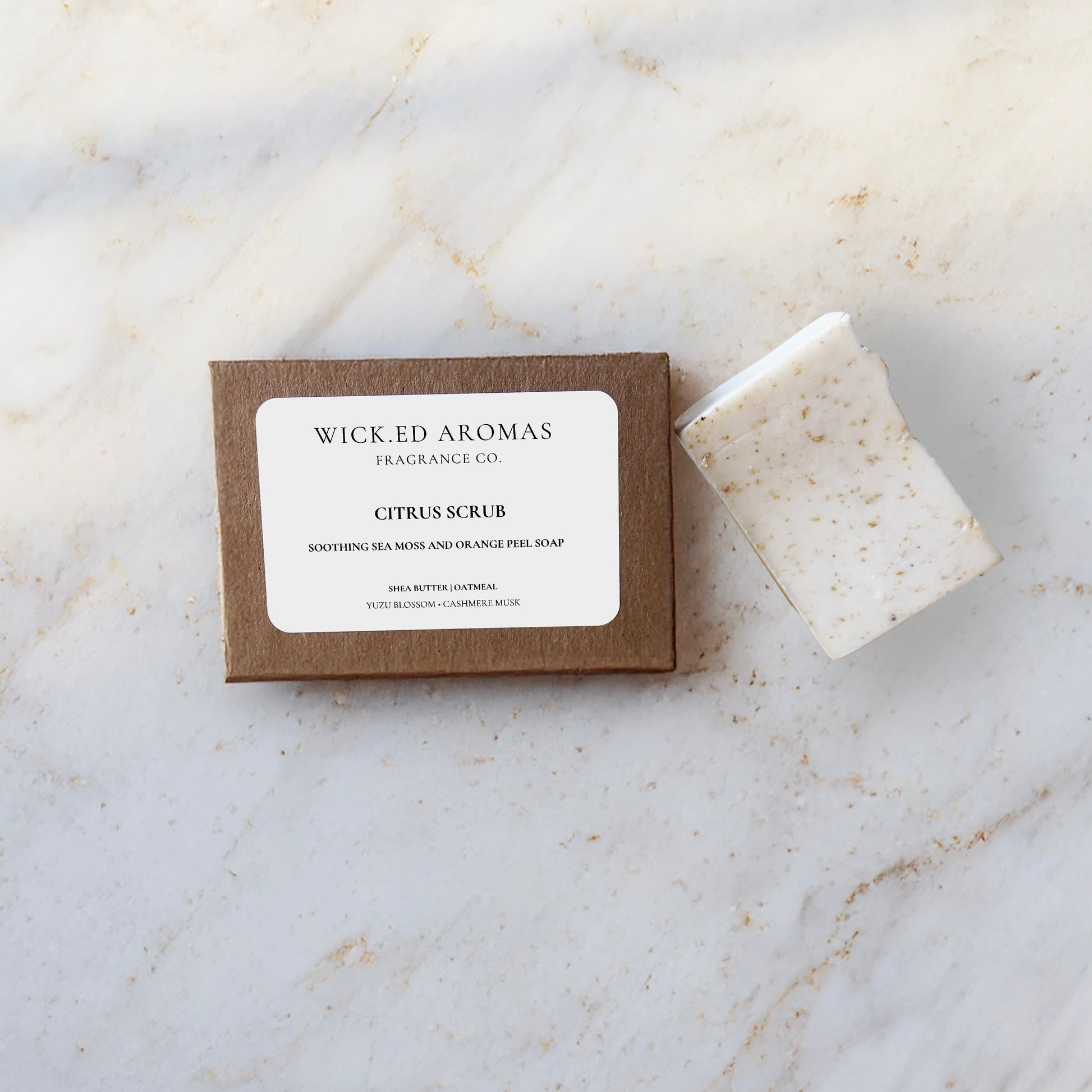 Citrus Scrub Soap Bar - Wick.ed Aromas