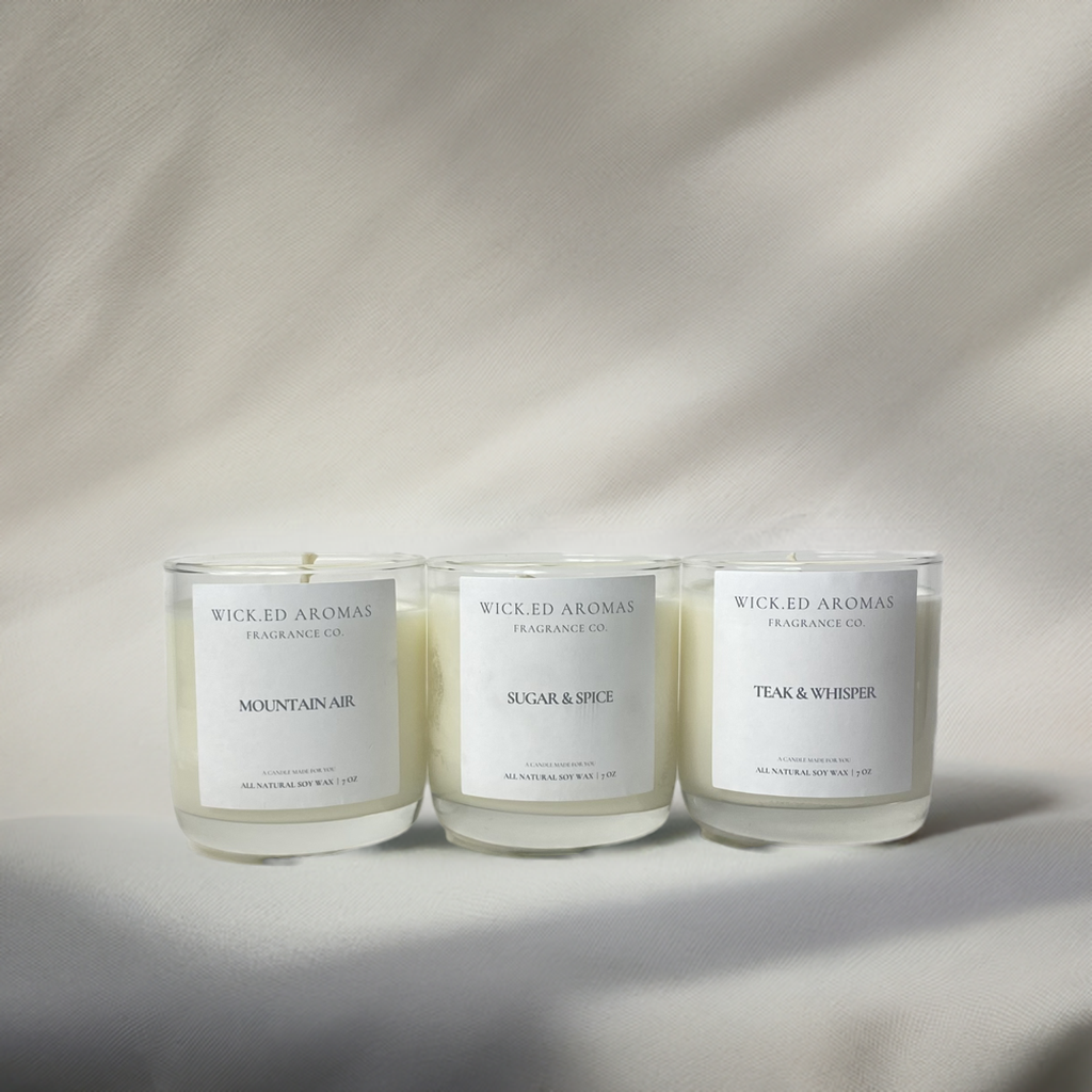 Classic Candle Bundle - Wick.ed Aromas