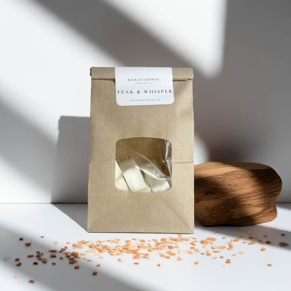 Teak & Whisper Wax Melt