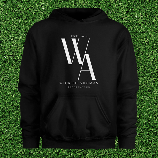 Wick.ed Aromas Black Big Logo Hoodie