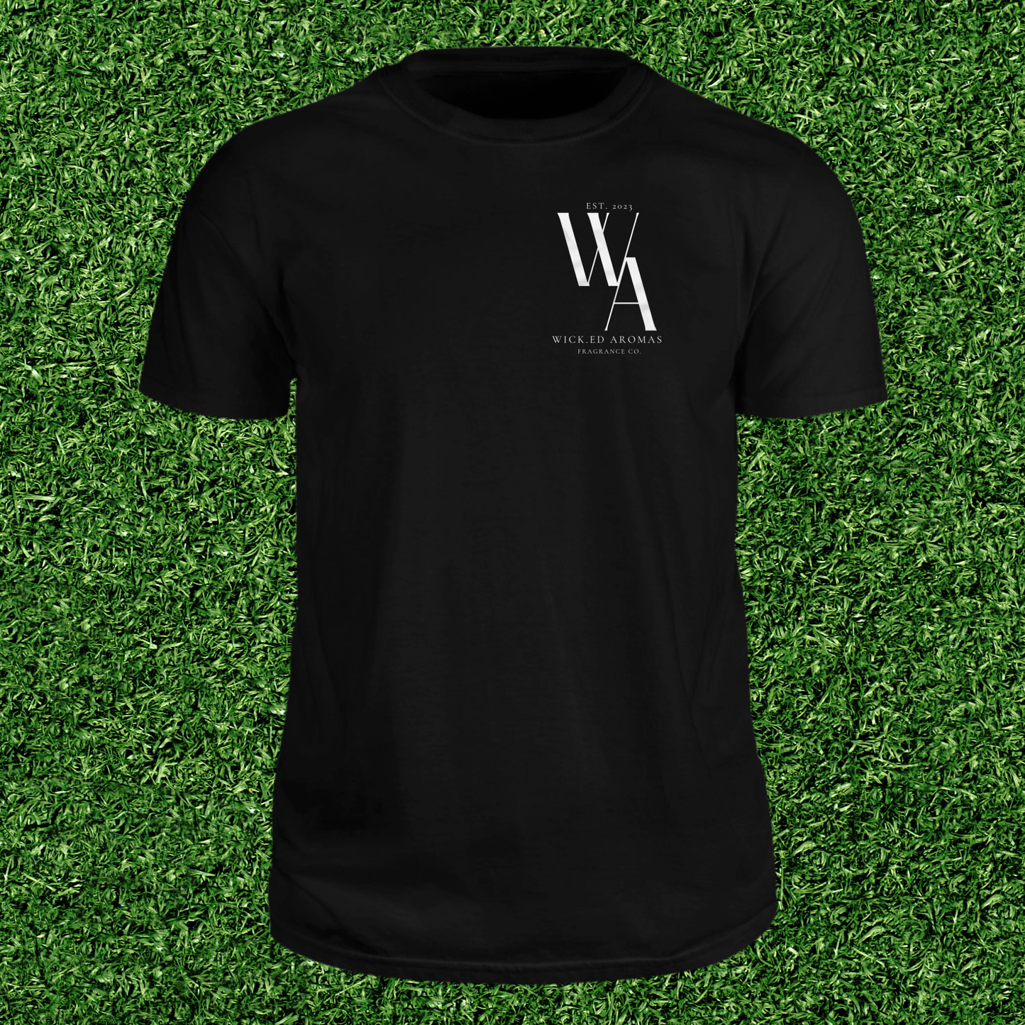 Wick.ed Aromas Black Small Logo Shirt