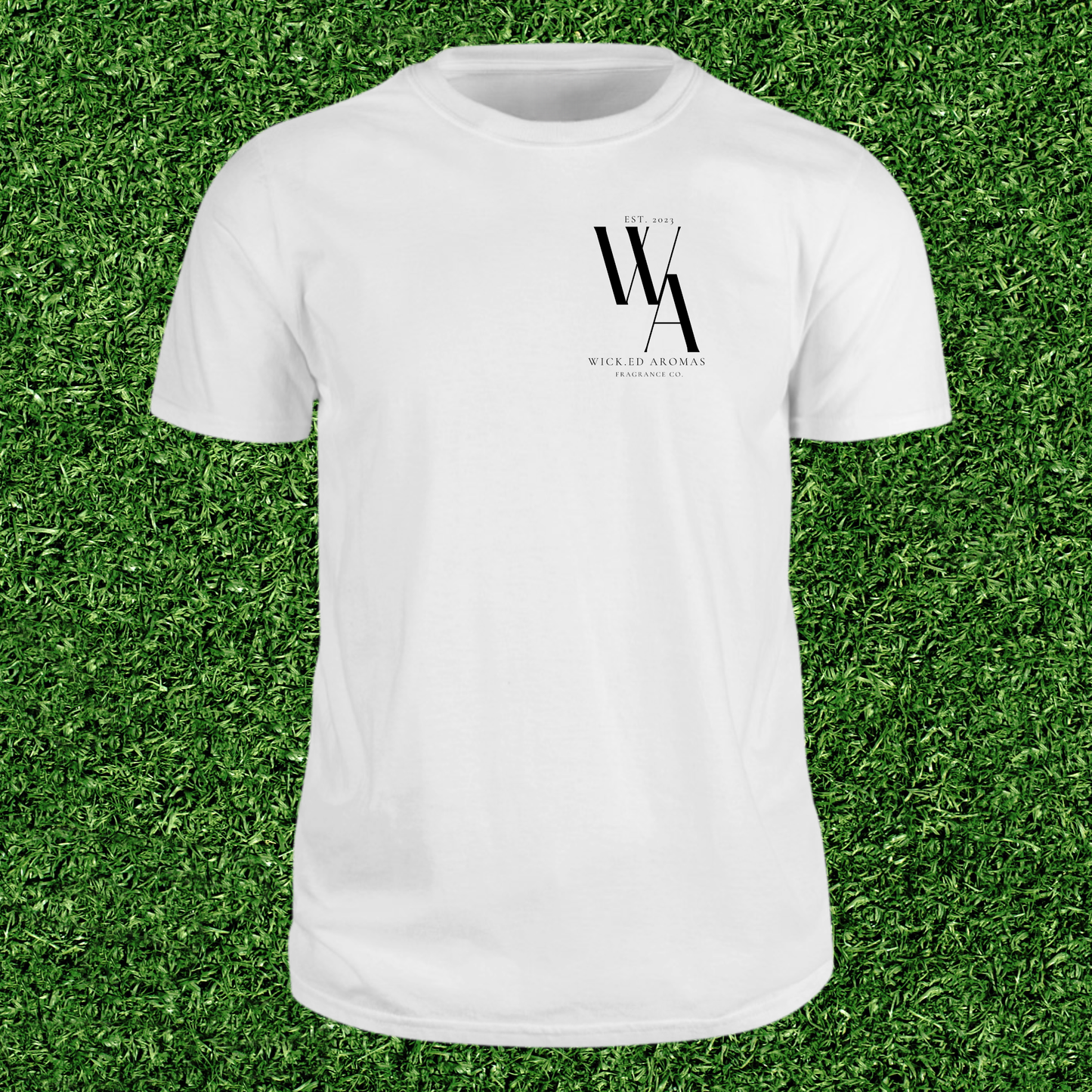 Wick.ed Aromas White Small Logo T-Shirt