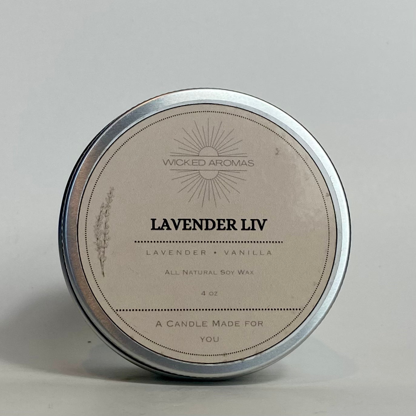 Lavender Liv Travel Tin