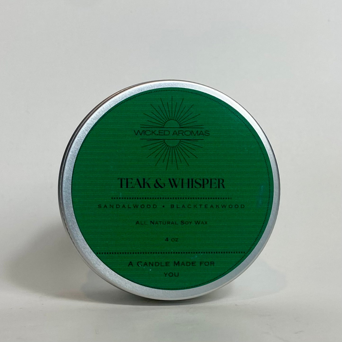 Teak & Whisper Travel Tin