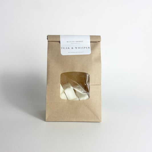 Teak & Whisper Wax Melt