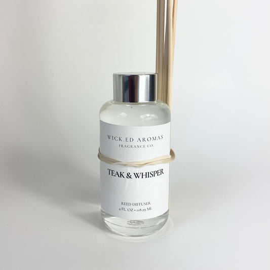 Teak & Whisper Reed Diffuser