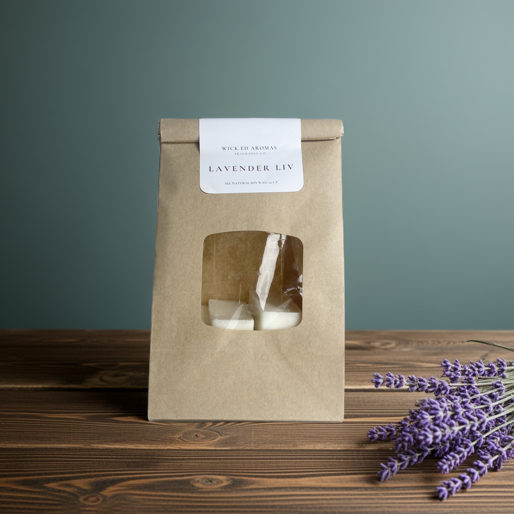 Lavender Liv Wax Melt - Wick.ed Aromas